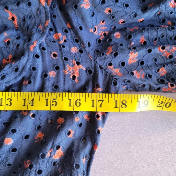 Urban Outfitters Uma Eyelet Ruffle Midi Dress Women's‎ 4 Cottagecore Romantic - Picture 12 of 14